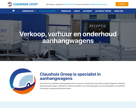 Claushuisgroep Aanhangwagens Logo