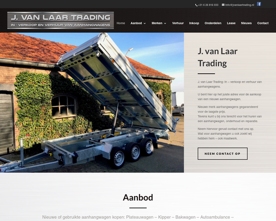 J van Laar Trading Logo