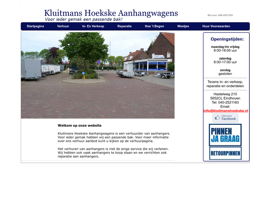 Kluitmans hoekske Logo